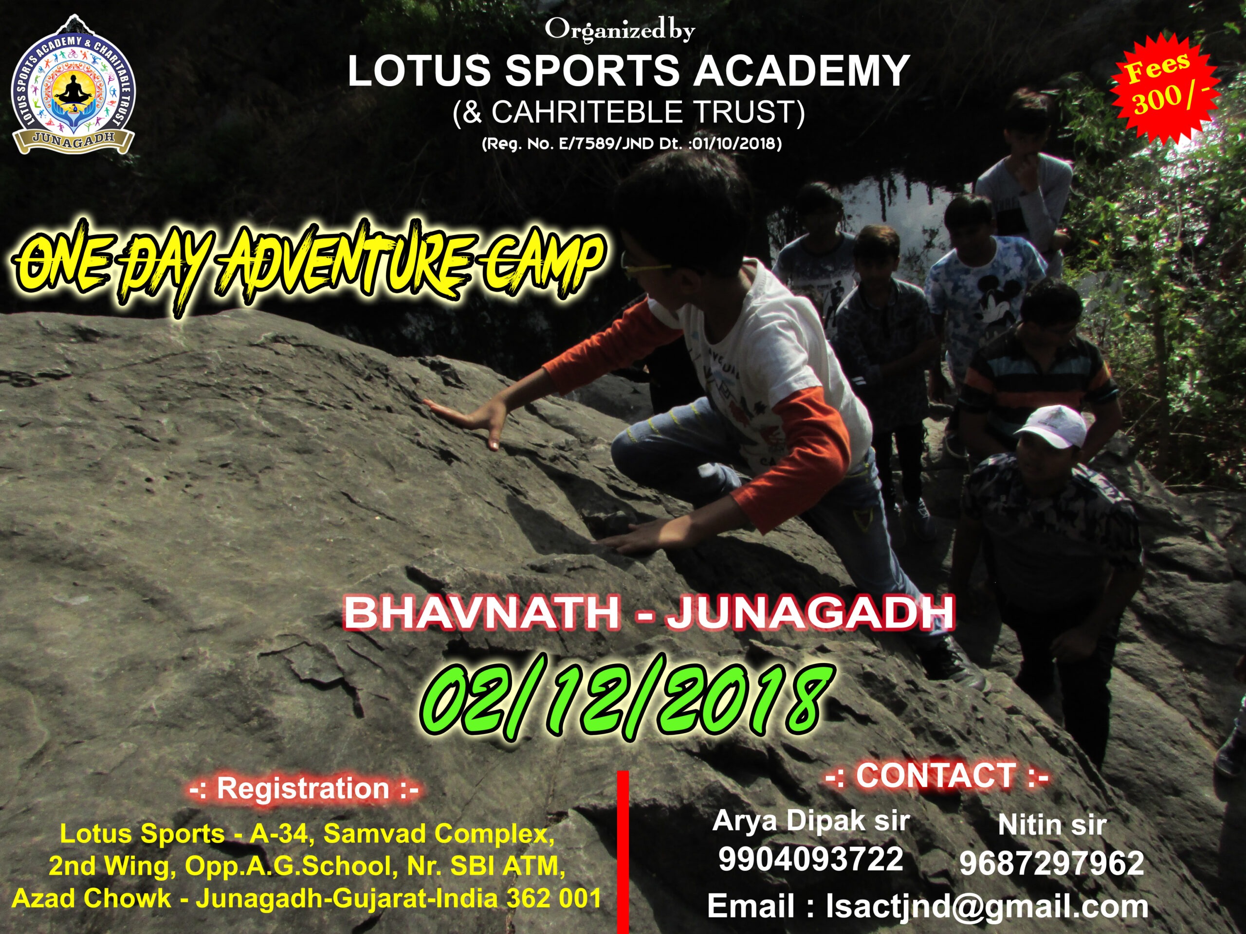 Pramukh Deepakbhai Mandora Addressing Athletes